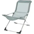 Produktbild: Gartensessel Fiesta aus Aluminium, modern und wetterfest, Salbei, klappbar für Outdoor