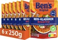 Produktbild: BEN'S ORIGINAL Fertiggericht Risotto Tomaten & italienische Kräuter (6 x 250g)