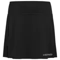 Produktbild: Head Tennisrock mit Innenhose Club Basic 2023 (elastischer Bund) schwarz Damen