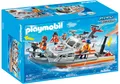 Produktbild: PLAYMOBIL 5540 City Action RETTUNGSBOOT Lösch-Rettungskreuzer SCHIFF Boot SELTEN