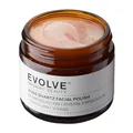 Produktbild: Evolve Organic Beauty Rosenquarz-Gesichtspolitur mit Hagebuttenöl, Hibiskusextrakt, Quarz | Zertifiziert Natürlich Bio Vegan Cruelty-free Clean Beauty (29.6 ml | 60 ml) – Für alle Hauttypen