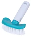 Produktbild: Bayrol Poolbürste BAYROL Geschwungene Reinigungsbürste mit Poly-Borsten türkis 10cm, (1-tlg)