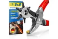Produktbild: S&R Revolverlochzange MADE IN GERMANY, für Leder, Gürtel, Gurte, Karton,Schuhe, Textilien, 1-tlg., Loch-Zange mit 6 wechselbaren Lochpfeifen 2/2,5/3/3,5/4/5 mm