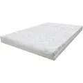 Produktbild: Mid.you Jugendmatratze, Weiß, Textil, H3, Füllung: Komfortschaum, 140x200 cm, Bezug abnehmbar/waschbar, wendbar, atmungsaktiv, schadstoffgeprüft, Schlafzimmer, Matratzen Shop, Matratzen, Jugend- & Kindermatratzen