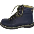 Produktbild: Tanja 298 Damen Trachtenschuhe Trachtenstiefel  Bootschuhe Ziegenleder, Farbe:Marineblau, Größe:36 - Blau - 36