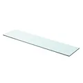 Produktbild: vidaXL Glasboden Glasscheibe Glasplatte für Glasregal Transparent 90 cm x 20 cm