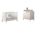 Produktbild: 58aufmkessel Babyzimmer, Weiß, Holz, 66x85x125 cm, Babymöbel, Babyzimmer-Sets