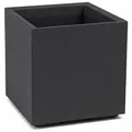 Produktbild: Ondis24 Blumenkübel, Blumentopf Caro Beton Optik Pflanzkübel, pflanzkübel XXL auf Rollen aus Kunststoff 100% Recycled Pflanzkasten groß außen (Anthrazit, 40 cm)