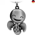 Produktbild: FABACH Schutzengel Schlüsselanhänger Happy mit Kleeblatt - Glücksengel aus Me