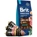 Produktbild: BRIT Premium By Nature Sensitive Lamb 15kg + Hektor mit Geflügel 3x900g
