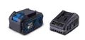 Produktbild: Scheppach Starter Kit SBSK4.0 bestehend aus 4Ah Akku & Ladegerät 20V-IXES-Serie