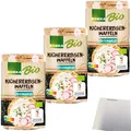 Produktbild: Edeka Bio Kichererbsen-Waffel mit Reis High Protein 3er Pack 3x100g Packung usy