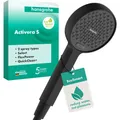 Produktbild: hansgrohe Shower Head Activera Select S Hg 2 Functions Black (2 Strahlarten, 7.20 l/min) (28033670)