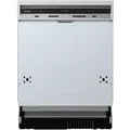 Produktbild: homeX DWSI601442A Geschirrspüler 60 cm, Spülmaschine teilintegrierbar - 14 Maßgedecke, 9 Programme, Einbaugeschirrspüler