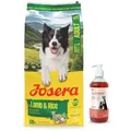 Produktbild: JOSERA Adult Lamm & Reis 12.5kg + LAB V Lachsöl für Hunde und Katzen 500ml