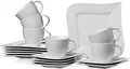 Produktbild: Ritzenhoff & Breker Kaffeeservice Melodie, 18-teilig, Weiß