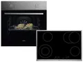 Produktbild: AEG AB03B Set Backofen NBU5A10CM + Glaskeramikkochfeld HK834060XB