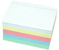 Produktbild: Staufen 200 Karteikarten DIN A8 in 5 Farben zweiseitig liniert (DIN A8 | sortiert | liniert, sortiert, 100)