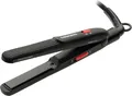 Produktbild: GRUNDIG Mini-Haarglätter HS2030 | Reisehaarglätter Turmalin Keramik 200°C | 15 cm kompakt | Schwarz