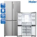 Produktbild: HAIER HCR7818DNMM Side by Side Kühlschrank Top –LED Total No Türdisplay Frost