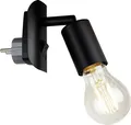 Produktbild: Briloner Steckerleuchte Batita schwarz E14, max. 25 W