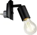 Produktbild: Briloner Steckerleuchte Batita schwarz E14, max. 25 W  Steckerleuchte