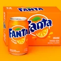Produktbild: (0,40 EUR/100ml) Fanta Orange USA Import 12x0,355ml Vorteilspack (inkl. Pfand)
