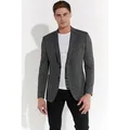 Produktbild: SteffenKlein Sweatsakko Slim-Fit grau 48