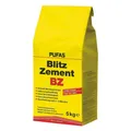 Produktbild: Witterungsbeständiger Blitzzement 5kg Pufas Schnell-Montagemörtel (2,32€/1kg)