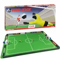 Produktbild: TIPP-KICK Cup 110 cm x 65 cm mit Bande – Das spielfertige Set mit 2X Spieler, 2X Torwart, 2X Netztor, 2X Ball I Spielfeld aus Filz