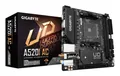 Produktbild: GIGABYTE A520I AC Motherboard - Unterstützt AMD Ryzen 5000 Series AM4 CPUs, 6 Phasen Digital VRM, bi