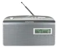 Produktbild: Grundig Music 7000X DAB+ Radio, für unterwegs oder zuhause, tragbares Radio, UKW, großes Display, einfache Bedienung, Senderspeicher, Radiowecker, Snooze, Grey/Silver
