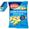Produktbild: ültje - 10er Pack Jumbo Erdnüsse geröstet und gesalzen in 200 g Packung - Gesalzene Erdnusskerne extra großer Genuss