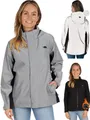 Produktbild: Valkental® Reflektierende & Wasserdichte 3in1 Jacke Damen [Fleece Zipp-In & Verstaubare Kapuze] Geeignet als Winterjacke, Regenjacke & Fahrradjacke