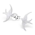 Produktbild: Monkimau Damen Ohrringe Vogel Schwalbe Ohrstecker aus 925 Sterling Silver Silber