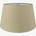 Produktbild: Premium Lampenschirm Stehlampe Hängelampe Beige Baumwolle E14/E27 XL=UØ 30cm