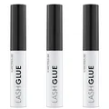 Produktbild: Catrice Lash Glue, Wimpernkleber, transparent und langanhaltend, Fake Lashes-Zubehör, Nr. 010, 3er Set (3 x 4,7ml)