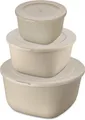 Produktbild: KOZIOL Frischhaltedose CONNECT BOX SET STOCKHOLM, Kunststoff, (Set, 3-tlg., 3er-Set), spülmaschinengeeignet+Mikrowellen-,melaminfrei, 1, 2, 4 Liter
