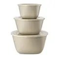 Produktbild: Koziol Frischhaltedosen Set CONNECT BOX STOCKHOLM, 3-teilig 7873700 , 1 Set, Farbe: beige