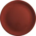 Produktbild: KAHLA Homestyle Pizzateller 31 cm siena red mediterranes Geschirr aus Porzellan mit Steingut- und Keramiklook flacher Teller großer Essteller Speiseteller XL Servierteller rund rot