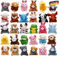 Produktbild: Plüschtiere Schlüsselanhänger 32 Stück Kuscheltiere Baby Geschenk