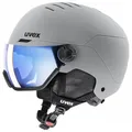 Produktbild: Uvex - Wanted Visor - Skihelm Gr 58-62 cm grau