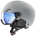 Produktbild: UVEX Ski-/Snowboardhelm WANTED VISOR - Uni., rhino matt (58-61 cm)