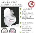 Produktbild: WENKO WC Deckel Secura Comfort Toiletten Absenkautomatik Flächenerhöhung 5cm