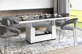 Produktbild: Design Couchtisch Tisch HM-111 Hochglanz Schublade höhenverstellbar ausziehbar Esstisch
