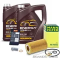 Produktbild: MANN ÖLFILTER + 10l 5W-30 FÜR MERCEDES SPRINTER B906 B907 W447 VIANO VITO W639