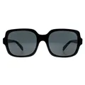 Produktbild: Emporio Armani EA4195 501787 glänzend schwarz dunkelgrau Sonnenbrille