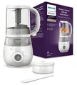 Produktbild: Philips AVENT 4-in-1 Babynahrungszubereiter Premium – Dampfgaren, Auftauen...