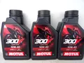 Produktbild: Motul 300V 10W-40 4T Road Racing Rennsport Factory Line 10W40 3x 1Liter