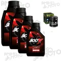 Produktbild: Inspektionskit Filter + 4LT 300V 10W40 MOTUL Yamaha YZF-R1 Le 2006 06